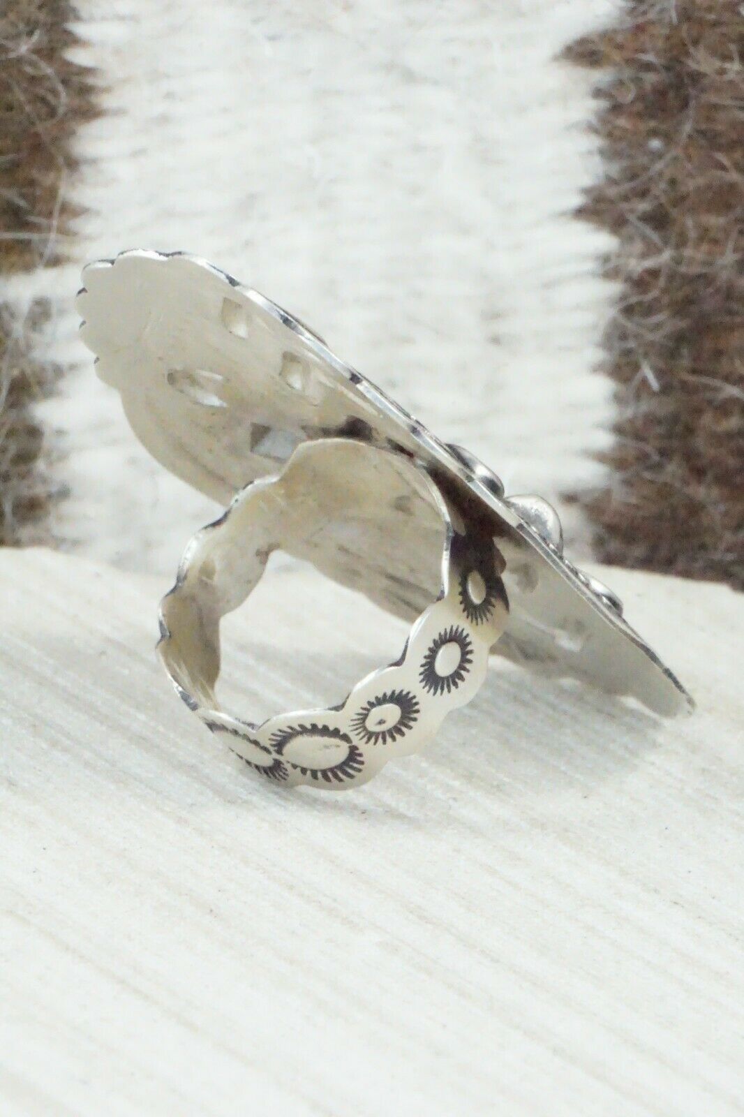 Sterling Silver Ring - Leander Tahe - Size 10