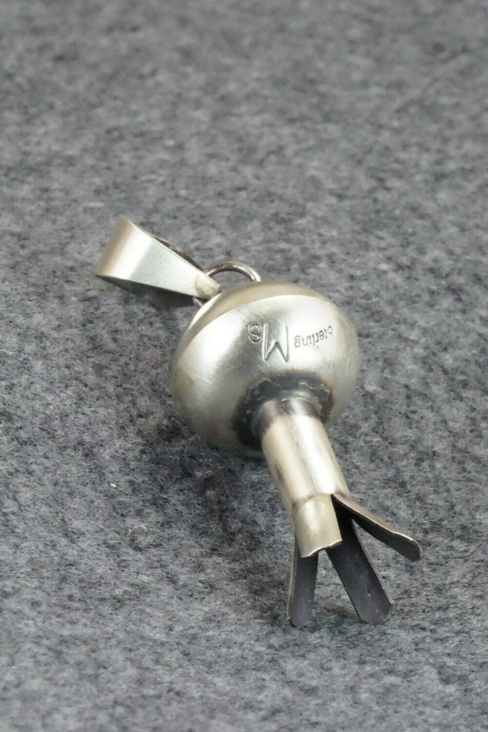 Sterling Silver Blossom Pendant - Monica Smith