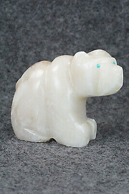 Bear Zuni Fetish Carving - Gilbert Lonjose