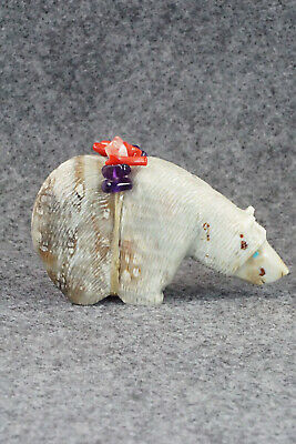 Bear Zuni Fetish Carving - Paulette Quam