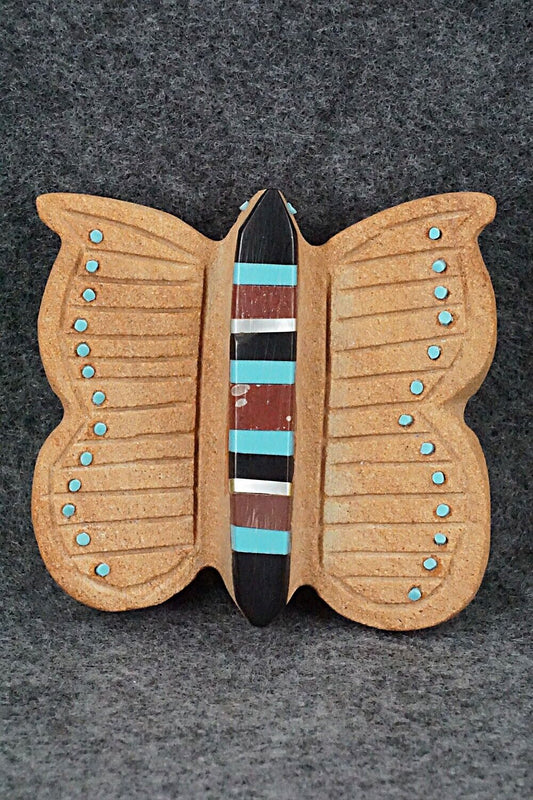 Butterfly Zuni Fetish Carving - Brandon Phillips