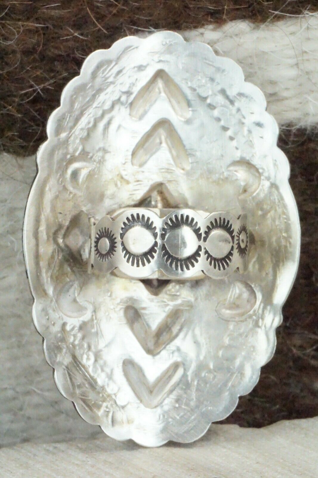 Sterling Silver Ring - Leander Tahe - Size 10