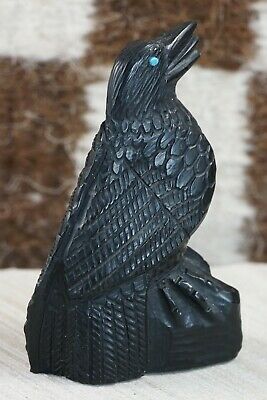 Crow Zuni Fetish Carving - Derrick Kaamasee