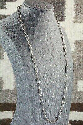 Sterling Silver Chain Necklace - Kevin Shorty - High Lonesome Trading