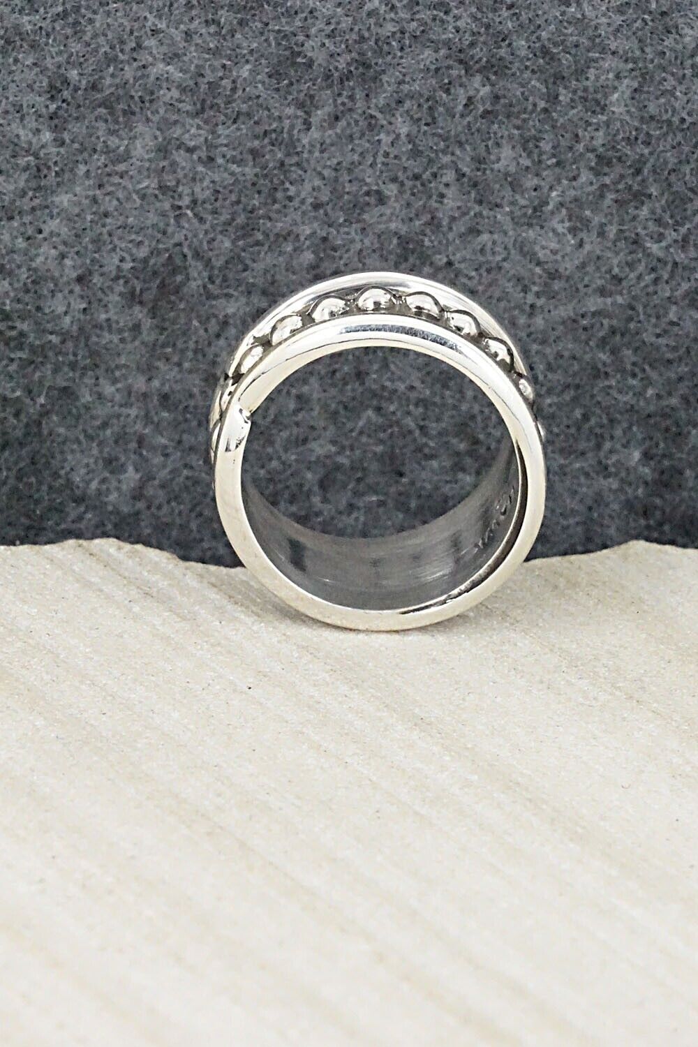 Sterling Silver Ring - Tom Hawk - Size 8.5