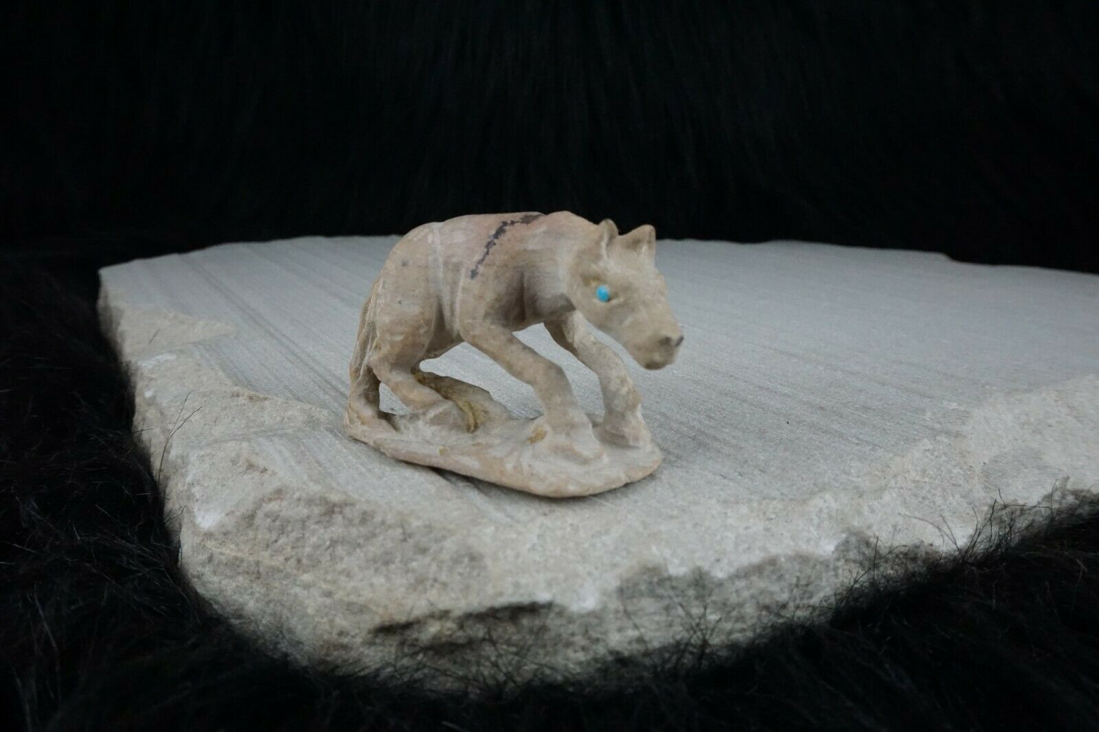 Horse Zuni Fetish Carving - Jerrold Lahaleon - High Lonesome Trading