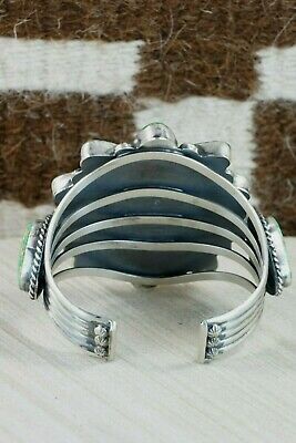 Navajo Turquoise & Sterling Silver Bracelet - Raymond Delgarito