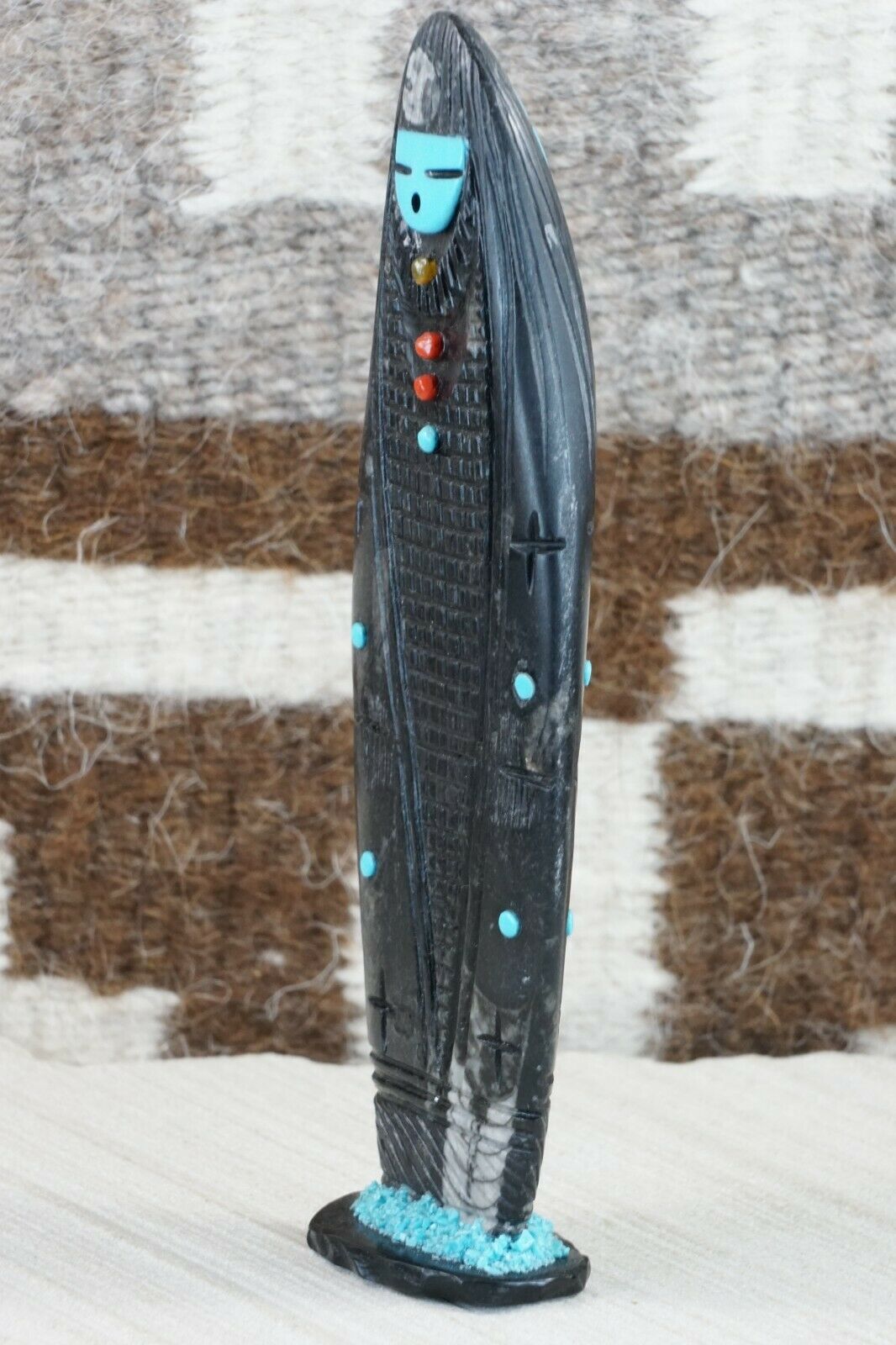 Corn Maiden Zuni Fetish Carving - Stuart Quandelacy