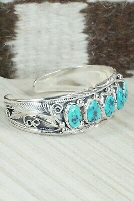 Turquoise & Sterling Silver Bracelet - Davey Morgan