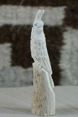 Quail Zuni Fetish Carving - Elton Kaamasee - High Lonesome Trading