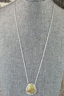 Navajo Turquoise & Sterling Silver Necklace - Annie Spencer