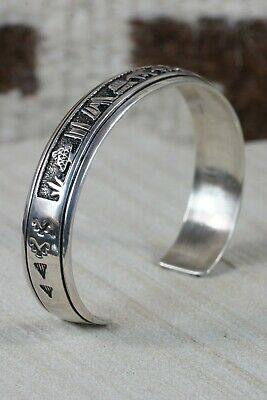 Navajo Sterling Silver Bracelet - Richard Singer - High Lonesome Trading