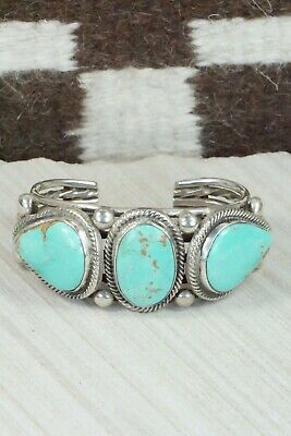 Turquoise & Sterling Silver Bracelet - Rick Martinez