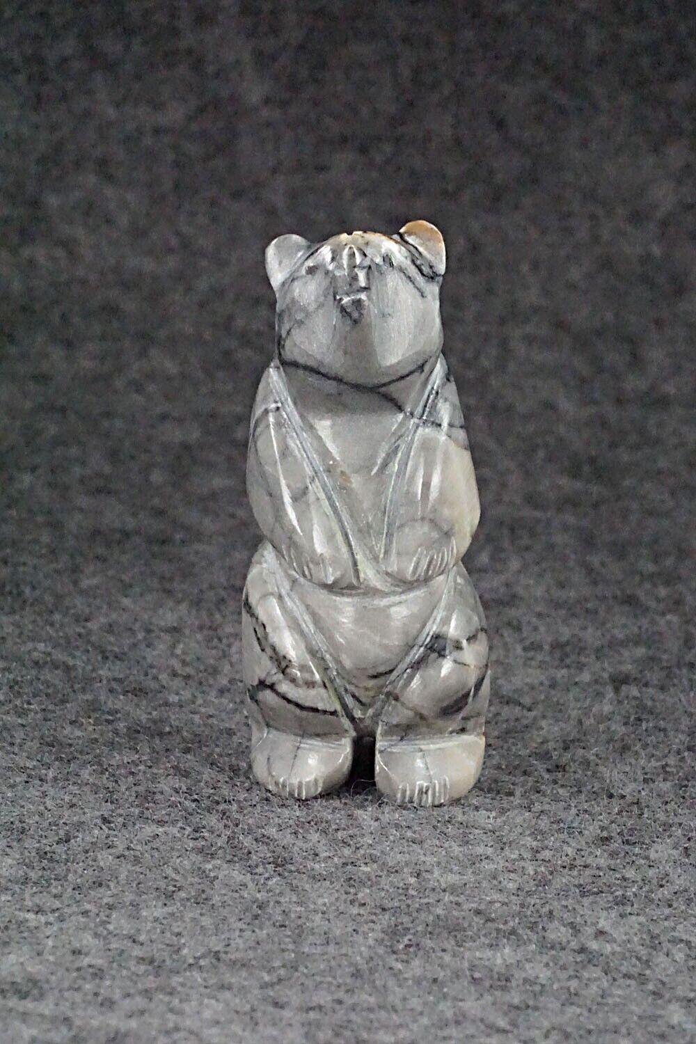 Bear Navajo Fetish Carving - Albert Livingston