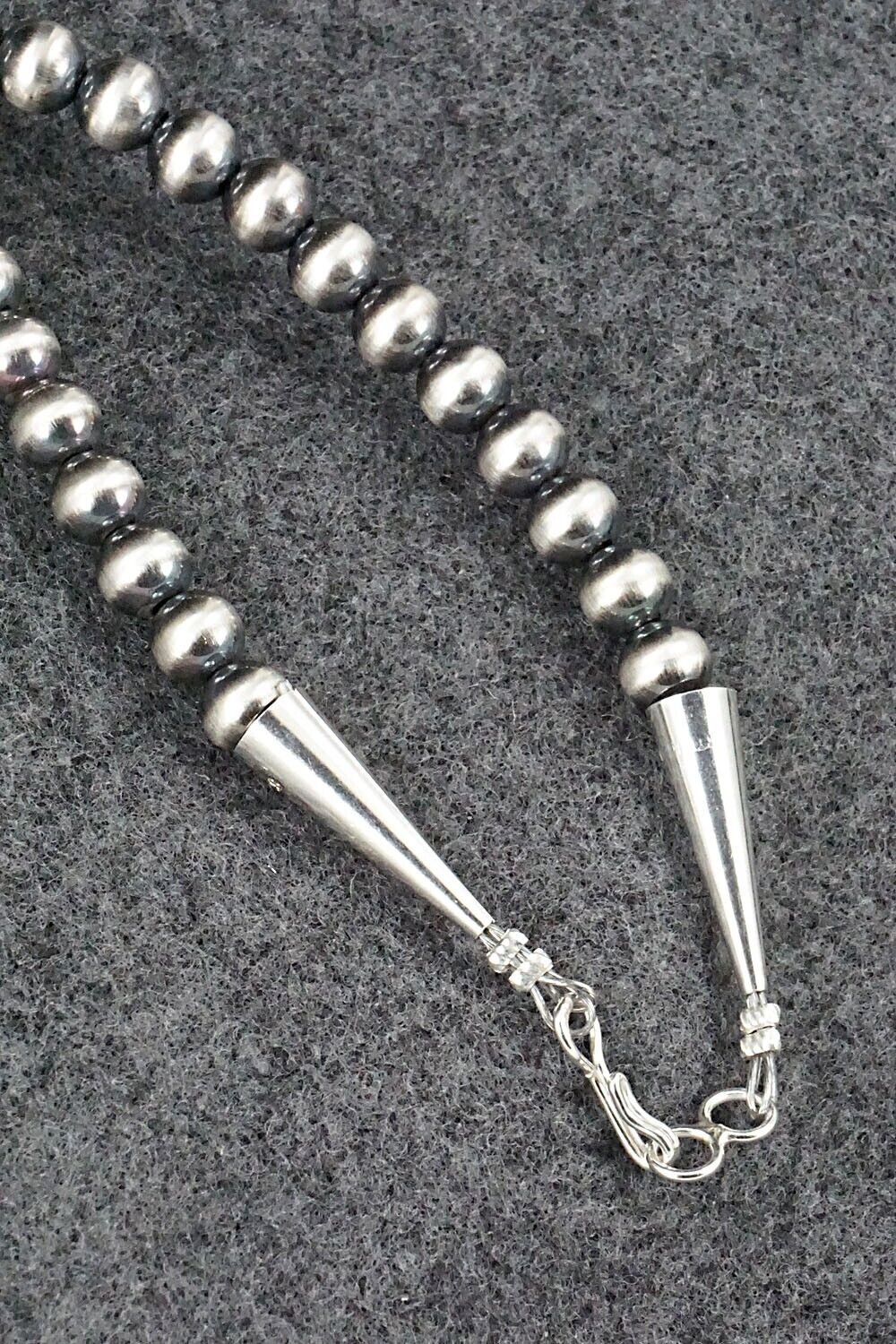 Turquoise & Sterling Silver Necklace - Davey Morgan