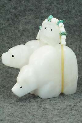 Bear Zuni Fetish Carving - Ed Lementino