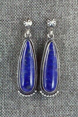 Lapis & Sterling Silver Earrings - Verley Betone