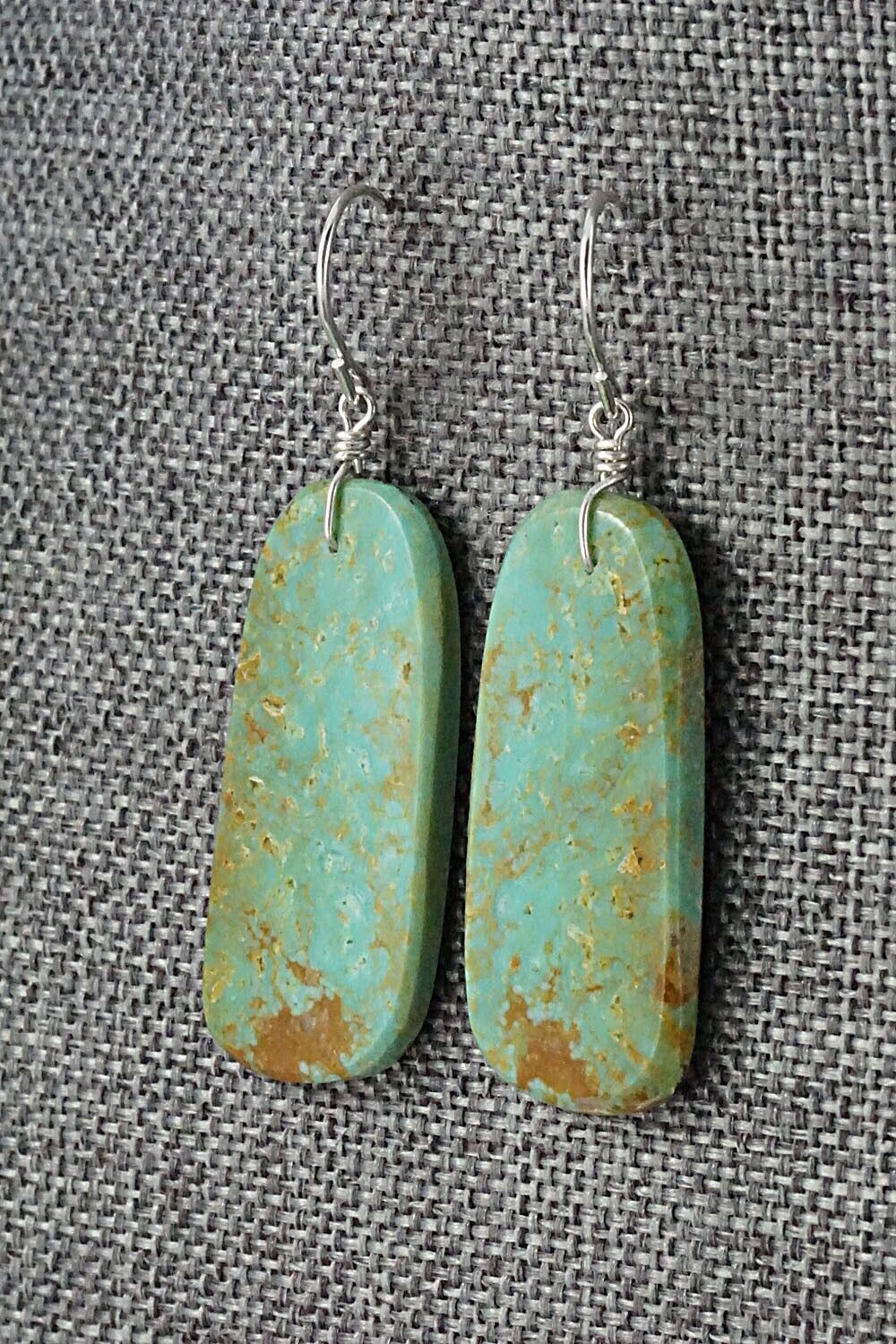 Turquoise & Sterling Silver Earrings - Sharon Abeyta