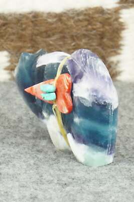 Mountain Lion Zuni Fetish Carving - Daphne Quam