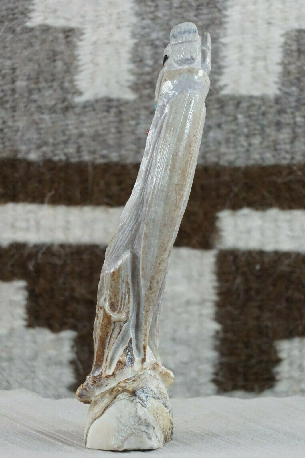Corn Maiden Zuni Fetish Carving - Derrick Kaamasee - High Lonesome Trading