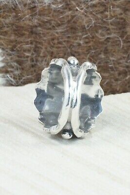 Turquoise & Sterling Silver Ring - Andrew Vandever - Size 8.75
