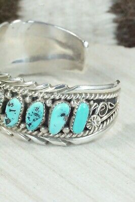 Turquoise & Sterling Silver Bracelet - Anthony Brown