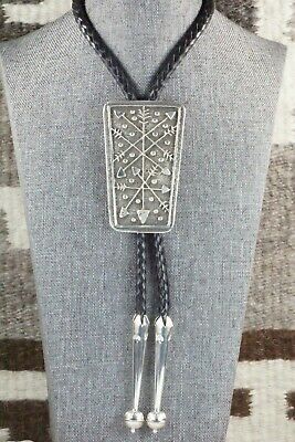 Sterling Silver Bolo Tie - Delbert Arviso