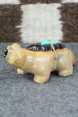 Badger Zuni Fetish Carving - Enrike Leekya