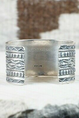 Navajo Sterling Silver Bracelet - Sunshine Reeves - High Lonesome Trading