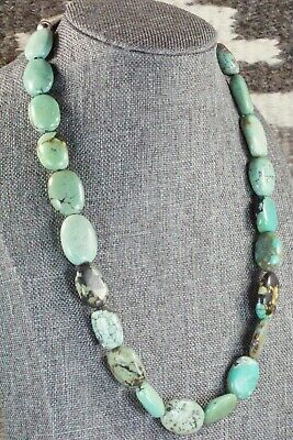 Turquoise & Sterling Silver Necklace - Navajo