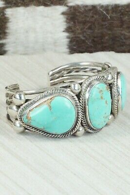 Turquoise & Sterling Silver Bracelet - Rick Martinez