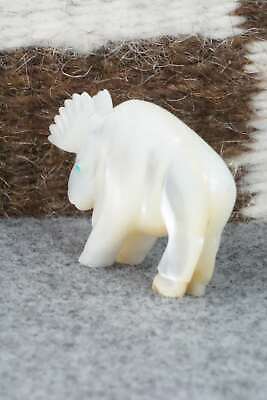 Moose Zuni Fetish Carving - Andres Quandelacy