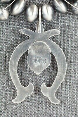 Turquoise & Sterling Silver Squash Blossom - Presley Haley - High Lonesome Trading