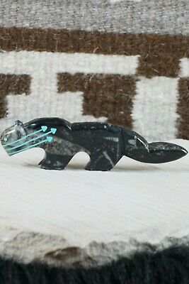 Mountain Lion Zuni Fetish Carving - Kenric Laiwakete - High Lonesome Trading