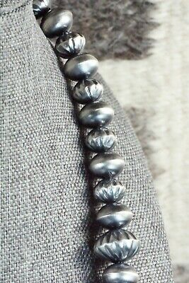 Sterling Silver Navajo Pearl Necklace - Presley Haley