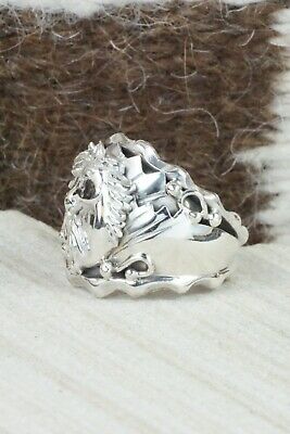 Sterling Silver Ring - Genevieve Francisco - Size 9