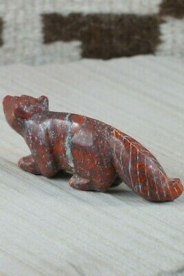 Wolf Zuni Fetish Carving - Nelson Yatsattie - High Lonesome Trading