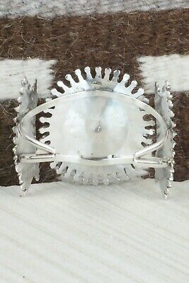 Turquoise & Sterling Silver Bracelet - Cordelia Waatsa