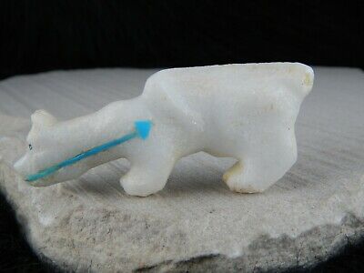 Mountain Lion Zuni Fetish Carving - Kevin Quam - High Lonesome Trading
