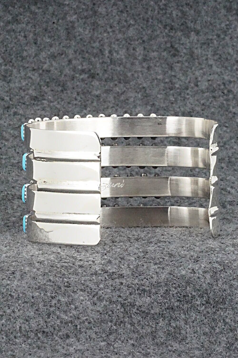 Turquoise & Sterling Silver Bracelet - Veronica Martza