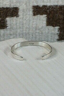 Navajo Sterling Silver Bracelet - Bruce Morgan - High Lonesome Trading