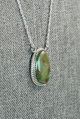 Navajo Turquoise & Sterling Silver Necklace - Annie Spencer