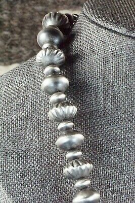 Sterling Silver Navajo Pearl Necklace - Presley Haley