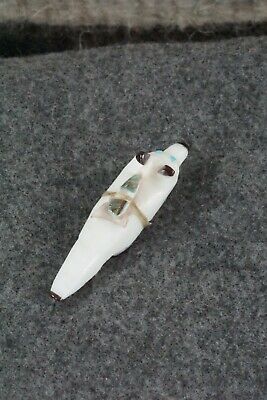 Wolf Zuni Fetish Carving - Delvin Leekya