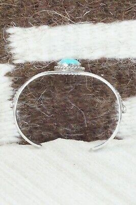 Turquoise & Sterling Silver Bracelet - Lenora Begay - High Lonesome Trading