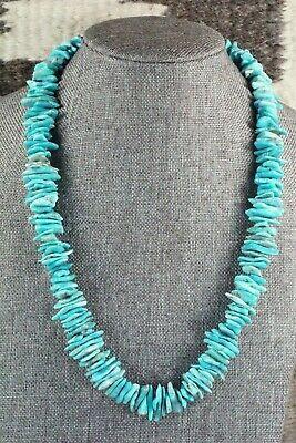 Turquoise & Sterling Silver Necklace - Louise Joe - High Lonesome Trading