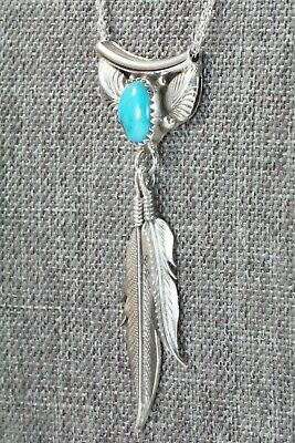 Turquoise & Sterling Silver Necklace - Sharon McCarthy
