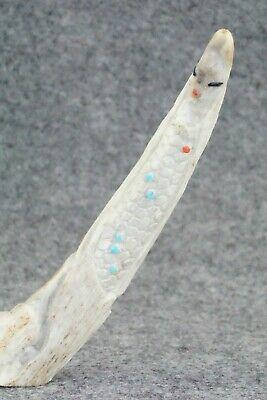 Corn Maiden Zuni Fetish Carving - Derrick Kaamasee - High Lonesome Trading
