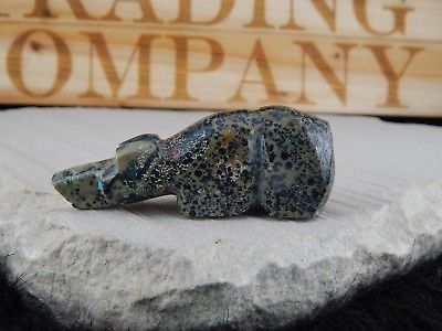 Bear Zuni Fetish Carving - Native American - High Lonesome Trading