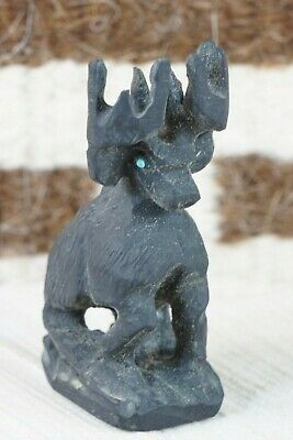 Deer Zuni Fetish Carving - Jerrold Lahaleon - High Lonesome Trading
